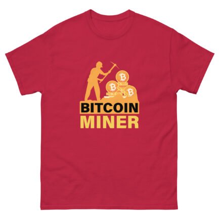 Bitcoin Miner V2 T-Shirt - Image 6