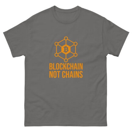 Blockchain Not Chains T-Shirt - Image 8