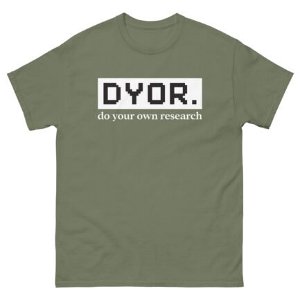 DYOR - Do Your Own Research T-Shirt - Image 10