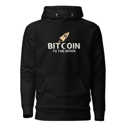 Bitcoin to the Moon Hoodie