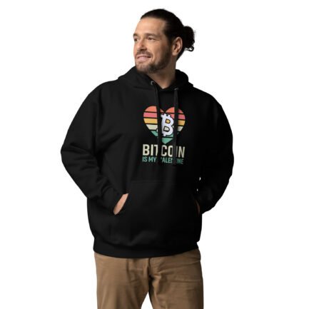 Bitcoin Valentine Hoodie - Image 2