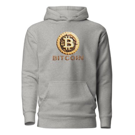 Bitcoin Round Hoodie - Image 5