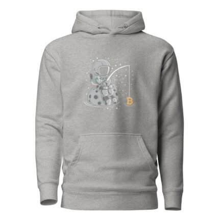 Bitcoin Spaceman Fishing Hoodie - Image 5