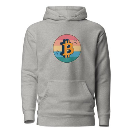 Bitcoin Round Hoodie - Image 5