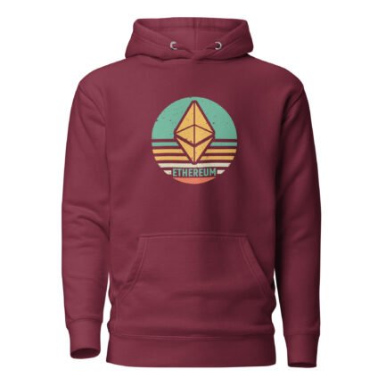 Ethereum Round Premium Hoodie - Image 3