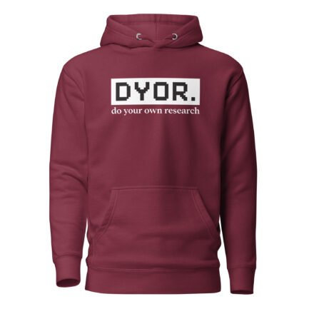DYOR – Do Your Own Research Hoodie - Image 3