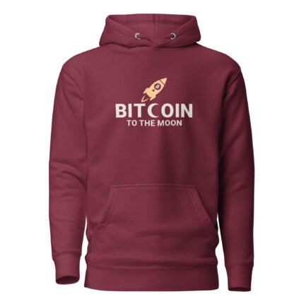 Bitcoin to the Moon Hoodie - Image 3