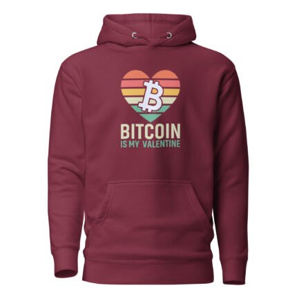 Bitcoin Valentine Hoodie - Image 3