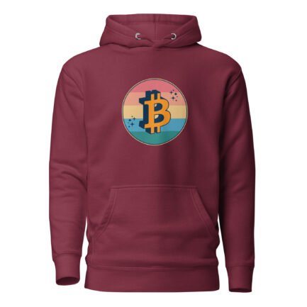 Bitcoin Round Hoodie - Image 3